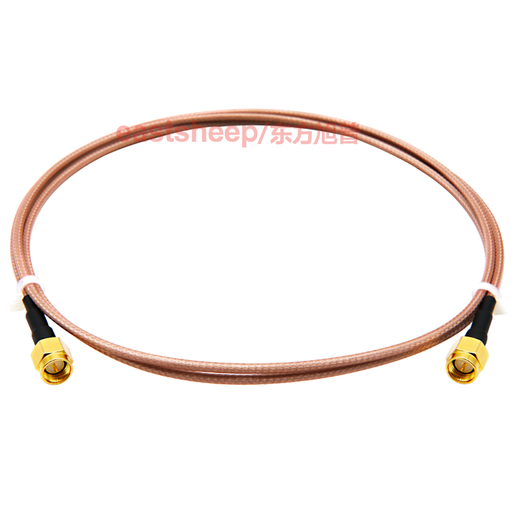 Dongfang Xupu SMA male to SMA male RF RF connection cable RG316 coaxial feeder antenna extension cable RG316-SMA-JJ 0.5m