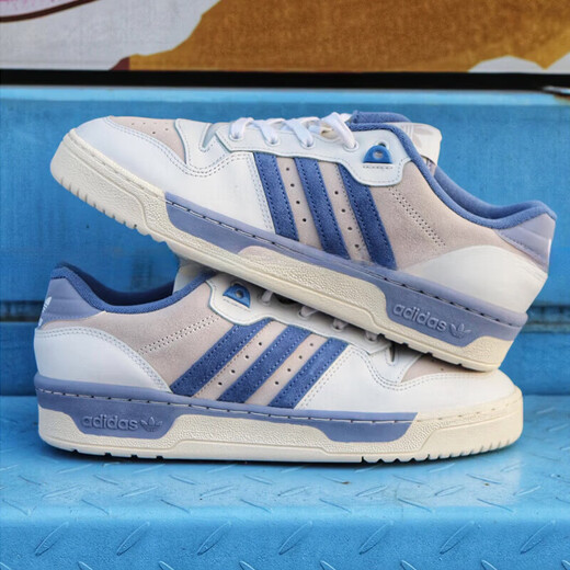 阿迪达斯 （adidas）三叶草RIVALRY 86 LOW 男女经典运动鞋板鞋ID1003 白紫ID1003 40.5