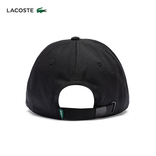 鳄鱼（LACOSTE）LACOSTE法国鳄鱼男女同款春季潮流时候logo印花棒球帽|RK9871 031/黑色 TU 均码