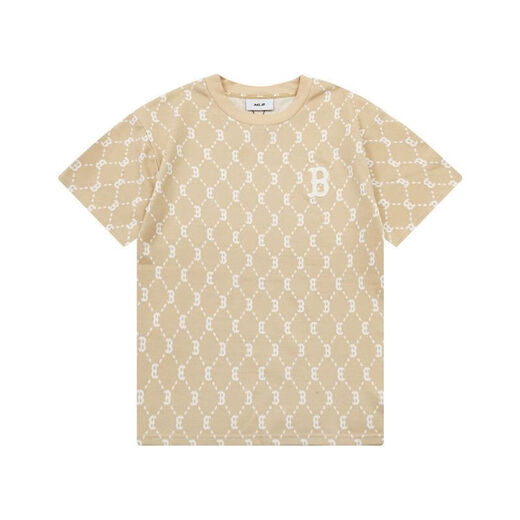 MLB Couple T-shirt à manches courtes Summer Diamond Impression complète Presbyterian Zhang Linghe Même homme à manches et femmes à manches mi-manche DT-9901 CRAME S