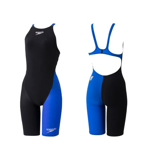 Speedo Women's Sports Badeanzug WA zertifiziertes Modell Rückenloses Knie Badeanzug SCW12101F mit Fina Mark K XXS (3S)