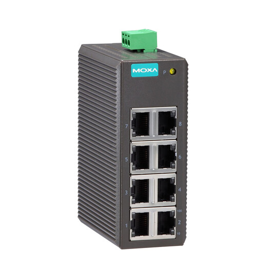 MOXA EDS-208 8-port entry-level unmanaged 100M Ethernet switch