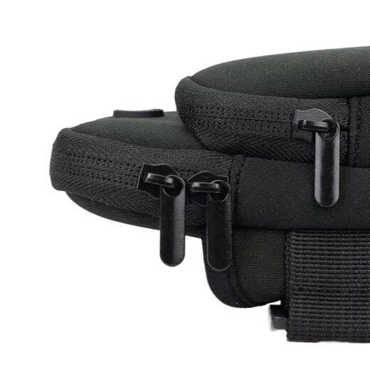 New arm bag large capacity bag outdoor bag with mobile phone supplies summer style ultra-thin running men and women's wrist black * 6.2 inches