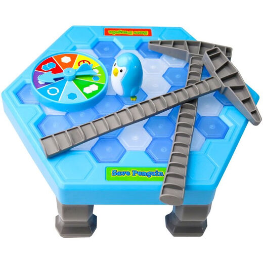 
Timini knocks on ice to save the little penguin to break ice to save toys Douyin children smash puzzle thinking training parent-child game Large penguin breaks ice to 8 minutes
