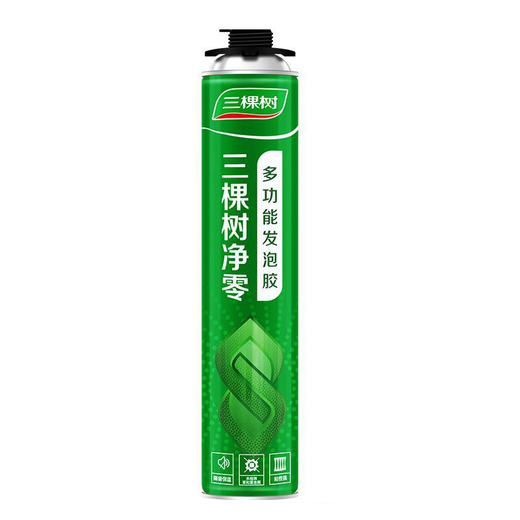 Sankeshu Paint (SKSHU) polyurethane foam glue Foaming agent Foaming agent Doors and windows Sealing insulation Heat insulation thermal plug hole bonding Gun barrel integrated [700g] with glue nozzle