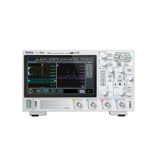 RIGOL Puyuan Jingdian DHO814 portable digital oscilloscope touch screen 100M bandwidth 4 channels 12bit