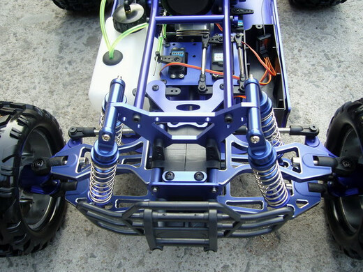 Zijiao Fuel Toy Car [Saiya] Control remoto Metal Versión 1: 5 Control remoto de automóvil de gasolina 24 g de control remoto