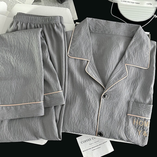 Fengzhoudu Youth Pyjamas Spring and Automne 2025 NOUVEAU COLON LONG COLON DE NOUVELL