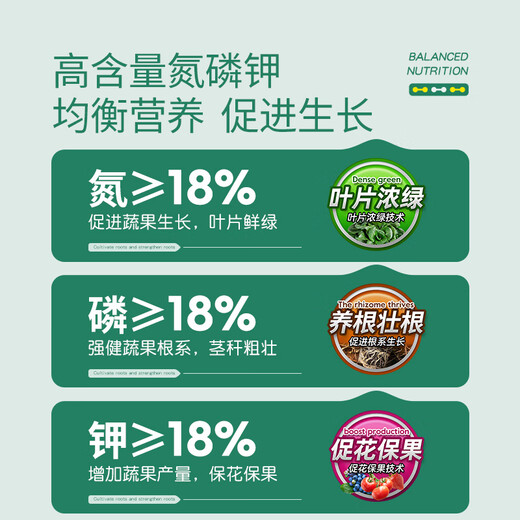 Stanley Compound Fertilizer Vegetable Agricultural Vegetable Fertilizer Flower Fertilizer Household Potted Plant General Flower Fertilizer Organic 2.5 Jin Jin equals 0.5 kg