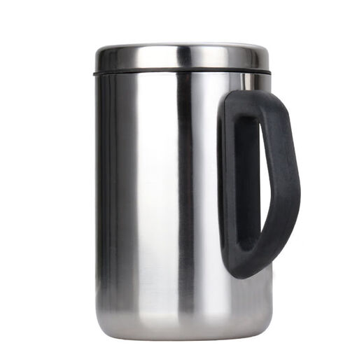 Huaming Fuguang [4877 personnes collectez] tasse thermos en acier inoxydable tasse d'eau à eau tasse de thé à thé avec poignée 350 m