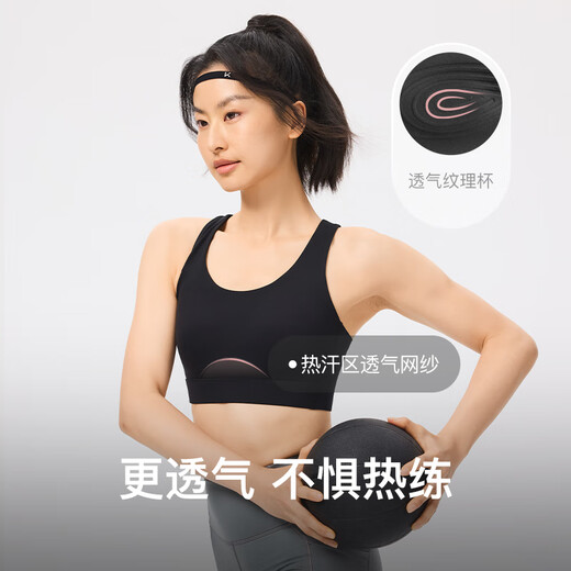Keep sports bra for women's fitness outdoor medium strength shock-proof chest pad sports bra Vinewood Green M