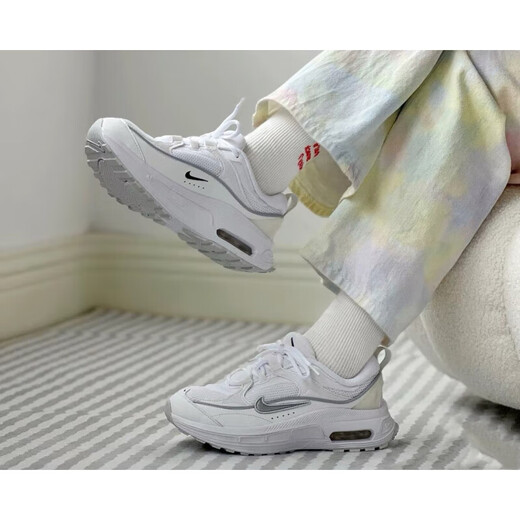 Nike (Nike) Maxbliss Mint Suele Sole Confort Comfort Shops Running Shops para mujeres DH-Factura oficial auténtica de color verde claro/gris FB7170-111 35.5