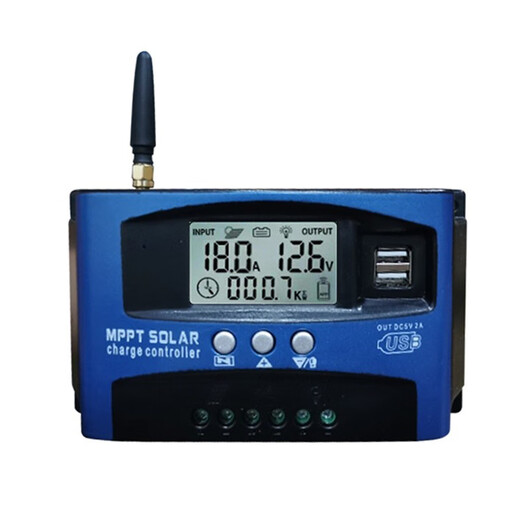 MPPT solar controller WiFi universal 4G mobile APP remote control 12V24V36V48 photovoltaic battery MPPT12V24V60A mobile APP 4G card