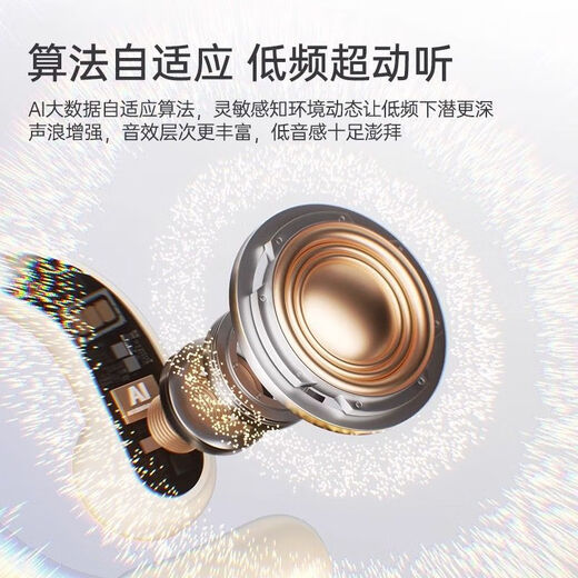 
Soaiy GD61 open AI smart ear-hanging Bluetooth headset really has no long battery life, no ears running music call noise reduction Apple Huawei Xiaomi mobile phone universal white