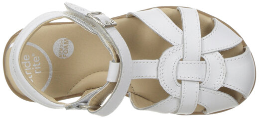 Stride riteStride Rite Summer Sandals (Toddler/Kids), White White 1.5 X-Wide Infant