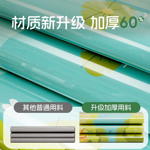 外彩婴儿拍拍水垫儿童爬爬水垫宝宝学爬神器加厚爬行引导充气爬垫折叠 蛙蛙派对【70cm】母婴级加厚耐抓