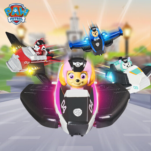 
The Wangwang team made great contributions (PAW PATROL) made great contributions (PAW PATROL) made great contributions High-altitude jet aircraft air rescue vehicle series Aqitian The Wangwang team transformed rescue jet 16797