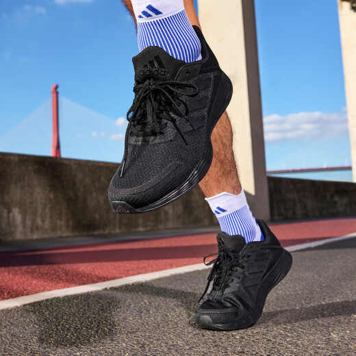 阿迪达斯 （adidas）跑步鞋男鞋女鞋夏季新款DURAMO SL低帮缓震运动鞋轻便透气休闲鞋 JQ9717 38.5