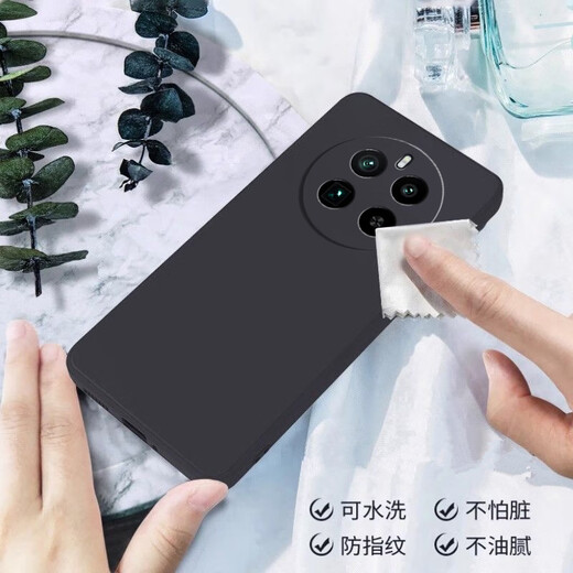Pangyu Realme aplicable GT5PRO Case de teléfono móvil RMX3888 Nuevo 5G Líquido de silicona Lente Protectora de protección de inclinación completa de la cubierta suave de la cáscara suave y a prueba de otoño