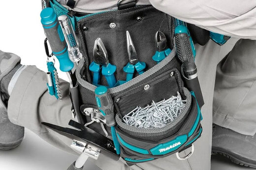 Makita multi-functional tool kit driver bag hang hammer hook working vest thermos cup electrician bag mobile phone bag belt electrician waist bag E-05212/E-15279