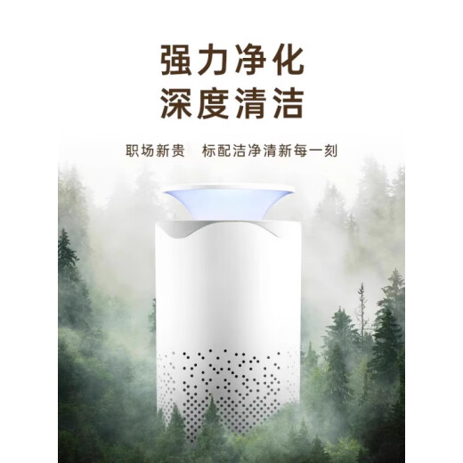 小米部依空气净化器除尘除异味家用除甲醛桌面小型除臭烟味宠物猫毛负离子净化机3879 基础款[50m大面积净化除甲