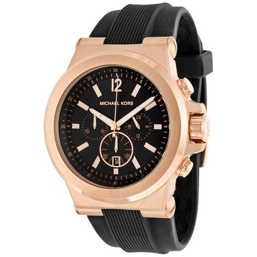 Michael Kors luxury fashion brand Michael Kors men's watch Dylan quartz watch black 45mmMK8184 as pic os