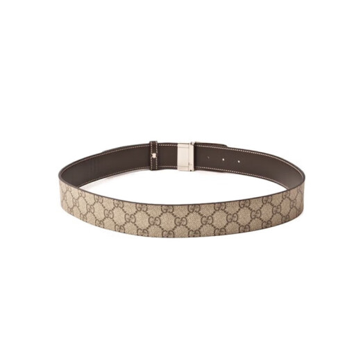 
Gucci (GUCCI) Gucci Kuqi Men's Belt Double G Smooth Buckle Black Men's Belt (Width about 4cm) (Give to boyfriend) Coffee 245861 KGDHN 9767 100 (suitable for waist circumference of 95-105cm)
