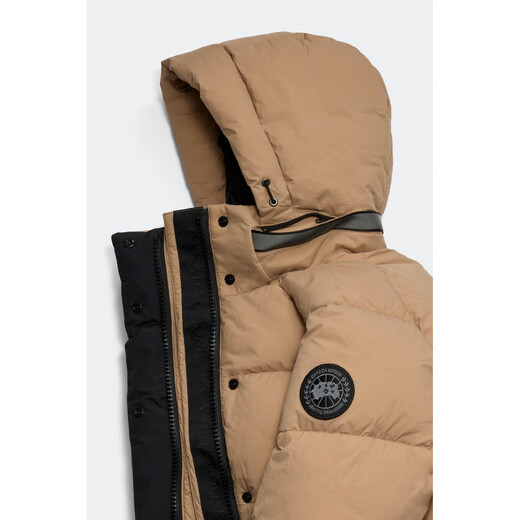Canada Gans Junction Damens Black Label Parker Coat Outdoor Casual Jacket Big Goose Down Jacke 2602lb 1483 Wüstenfarbe m