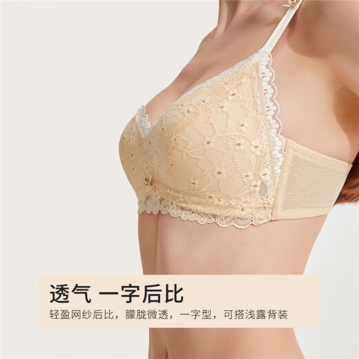 El nuevo producto de Urban Beauty, el sujetador francés de encaje sexy, la ropa interior delgada de las mujeres, la ropa interior Triangle Cup, Hermosa espalda 2B32C5