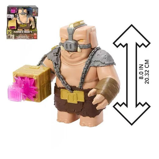 Minecraft Wild: Boss character suit model children's gift trendy toys genuine new unpacked and unchanged WildBoss character suit with sound effects