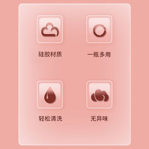 Baos Flasche Nippellöffel, breite Kaliber-Baby-Fütterung von Wasser und stillende Silikon-Umwandlungs-Kopf-Reis-Paste-Löffel mit breiter Kaliber
