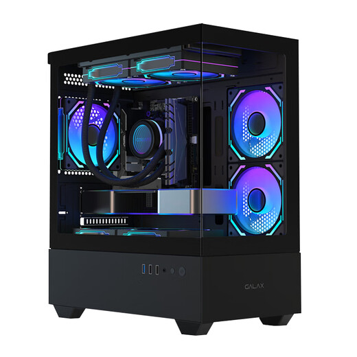 GALAX family bucket sea view room 12th generation i5 12400F/RTX5060Ti/RTX5060 design office gaming desktop computer assembly machine host configuration 7 12600KF/RTX5060