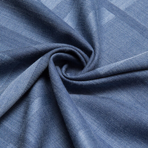 Champe à manches courtes de la soie à glace pour les entreprises décontractées pour hommes minces minces de mode anti-rides à rayures moyens haut de gamme 1428 Green M 165 // 105 / suggéré 100-115Jin [Jin est égal à 0,5 kg]