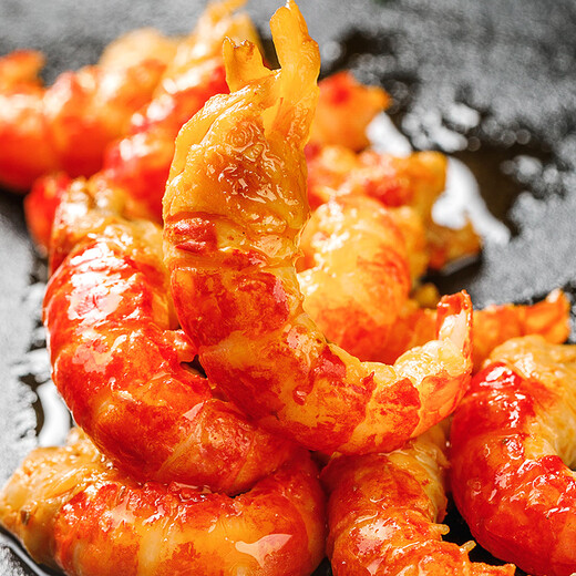 Tianhai Tibetan finger-sucking lobster tail 100g*5 bags Spicy and fragrant clean shrimp weight 450g New Year's gift direct from the source