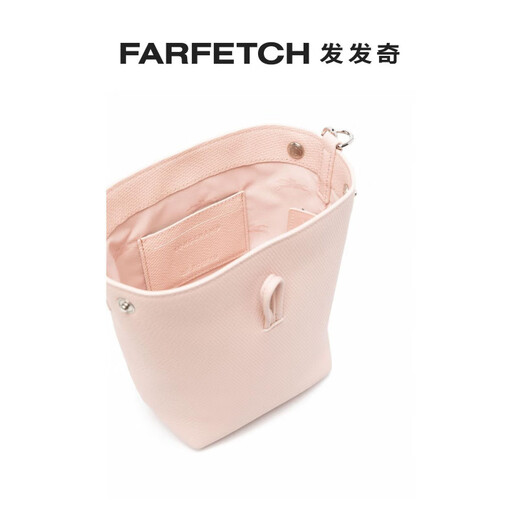 Longchamp Women's LeRoseau Mini Bucket Bag FARFETCH Pink Unicode