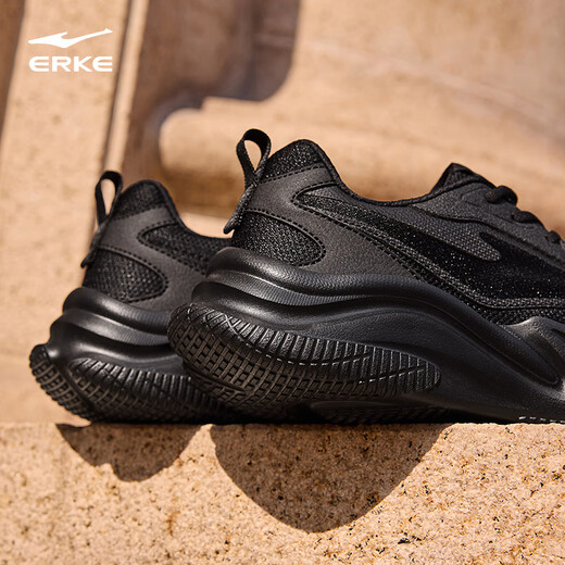 鸿星尔克男鞋休闲鞋男秋冬新款舒适百搭软底轻质运动鞋子男轻便跑鞋