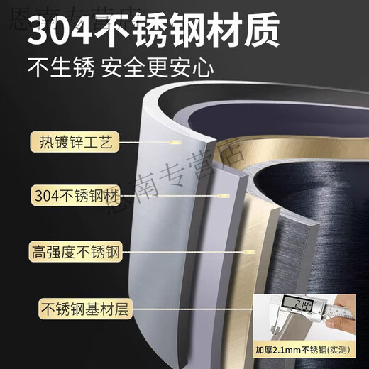 Pupan thickened 304 stainless steel air conditioner outdoor unit bracket is suitable for Glime's Xiaomi 1.5/2/3 universal hanging rack 1-1.5P standard + thickness 1.6MM + load-bearing 28