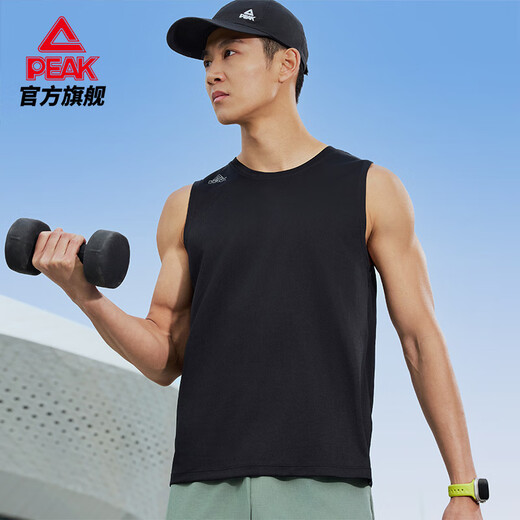 匹克二次呼吸运动背心男夏季速干衣透气上衣户外无袖跑步背心DF652017