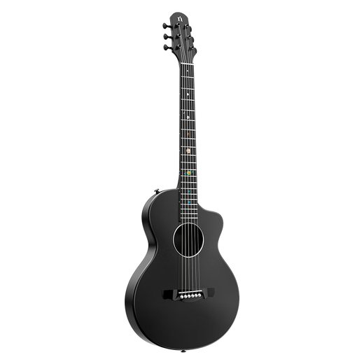 Natasha Gitarren-Solarsystem Asteroid Kohlefaser 38-Zoll-Vibration Elektrische Box Folk Anfänger Gitarren-Asteroid 38-Zoll-Schneeblau 丨 Empfohlen