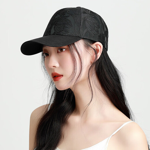 90% new silk industry heavyweight silk baseball cap unisex casual fashion jacquard peaked cap mulberry silk sun protection hat sun hat