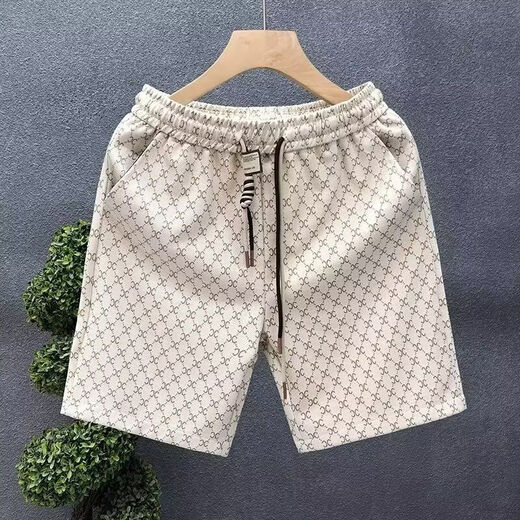 Guanmao Pei Shorts Herren trendy Sommer neue Sportarten und lässige amerikanische Briefe Vielseitige x838-schwarze m