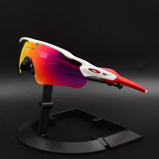 欧克利（OAKLEY）O9275骑行眼镜户外运动跑步防风沙偏光墨镜5镜片装带近视框太阳镜 黑框黑片(偏光) 单支-送普通镜盒