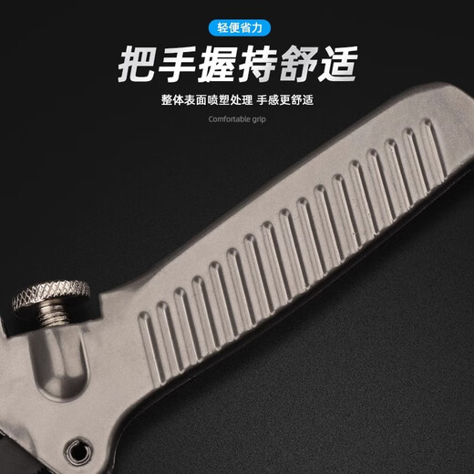 鰰Fukuoka Tools Japanese-style mini hacksaw stand hand saw multi-functional cutting metal small hacksaw bow hand saw metal