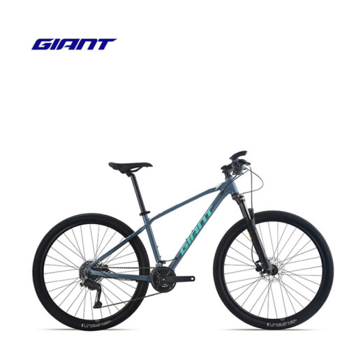 捷安特（GIANT）ATX830油压碟刹成人铝合金18速可锁死避震山地自行车 消光亮黑 27.5×14.5 XS 适合身 27.5英寸 标准 18速
