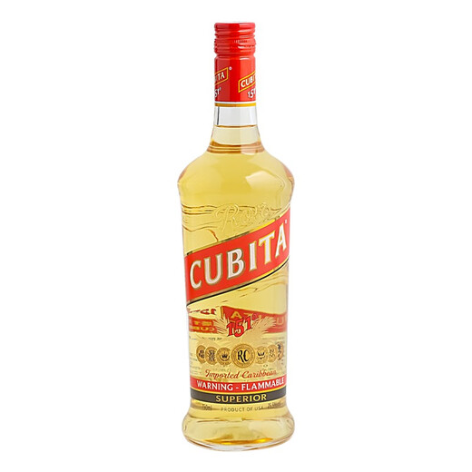 古贝塔151朗姆酒 高度数75.5度 CUBITA 洋酒 可取代百加得 可点燃 古贝塔151朗姆酒