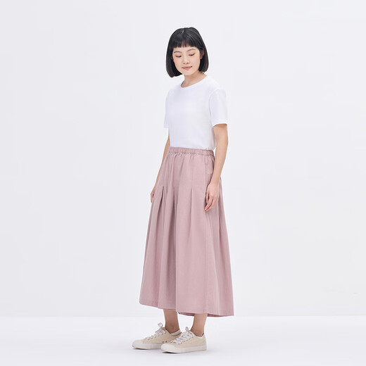 MUJIIDEE Women's Plain Wide Pants Pants Women's Casual Pants Women's Skirts Wide Leg Pants Summer Smoked Pink One Size