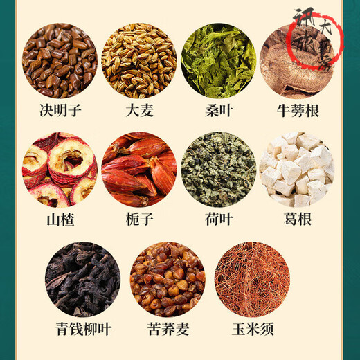 北京同仁堂青钱柳玉米须桑叶茶降血脂血压茶糖尿酸高血压养肝护肝调理三养生 北京同仁堂青钱柳玉米须桑叶茶1