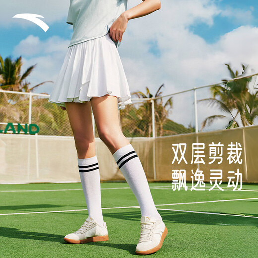 Anta [same style as Jin Jing] Super A tennis skirt | Quick-drying pleated skirt for women's summer high-waisted sports short skirt
