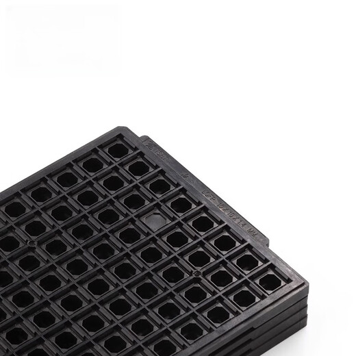 Dengshitang IC tray microcontroller special turnover plastic anti-static electronic components non-blister temperature-resistant tray LQF QFP7*7*1.4 QFN7*7mm