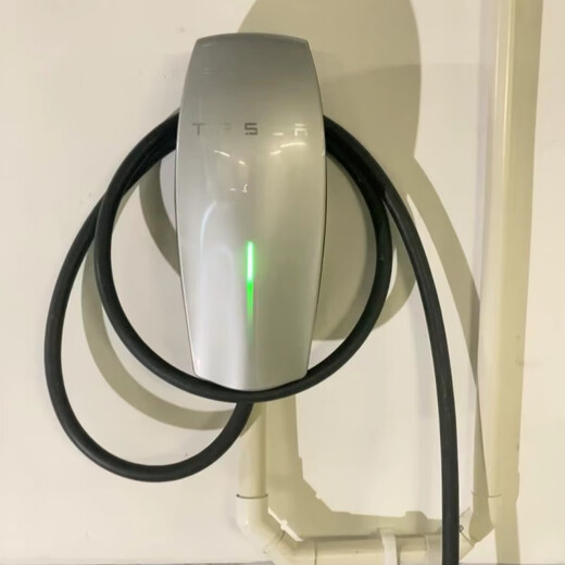 Tesla original Tesla charging pile 220v380v universal 21kw fast charging Tesla second generation home charging pile 95 new 9 new Tesla second generation charging pile (3m gun line)